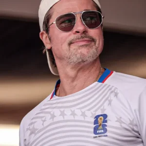 Brad Pitt World Cup Quarter Finals Jersey