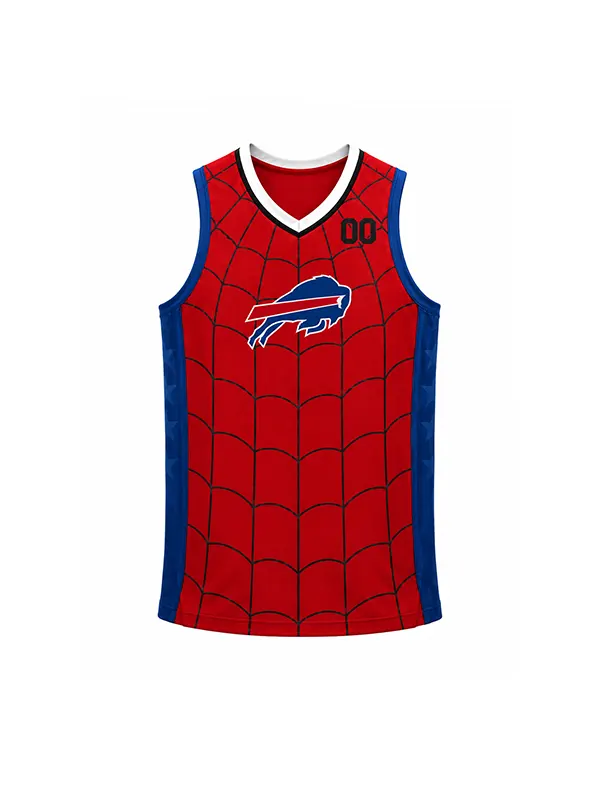 Buffalo Bills Spider-Man Custom Jersey