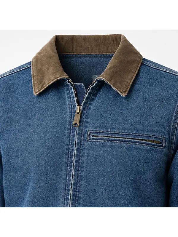 Carhartt Denim Detroit Jacket - Image 3