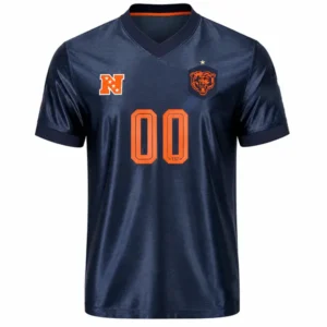 Chicago Bears Football x Football V-Neck Custom Shirt