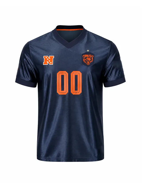 Chicago Bears Football x Football V-Neck Custom Shirt