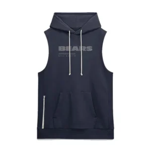 Chicago Bears Sideline Sleeveless Hoodie