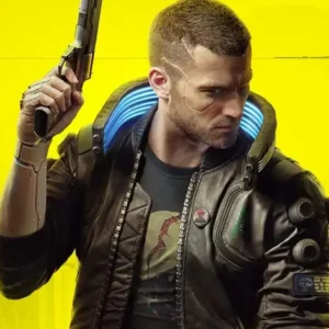 Cyberpunk 2077 Samurai Black Bomber Jacket