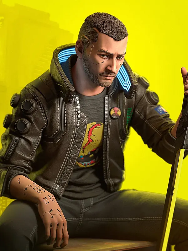 Cyberpunk Samurai bomber jacket