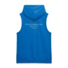 Detroit Lions N-F-L Sideline Sleeveless Training Dri Fit Royal Blue Hoodie