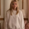 Elle 2026 Lexi Minetree Pink Fur Collar Cardigan