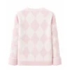 Elle Netflix Lexi Minetree wool cardigan