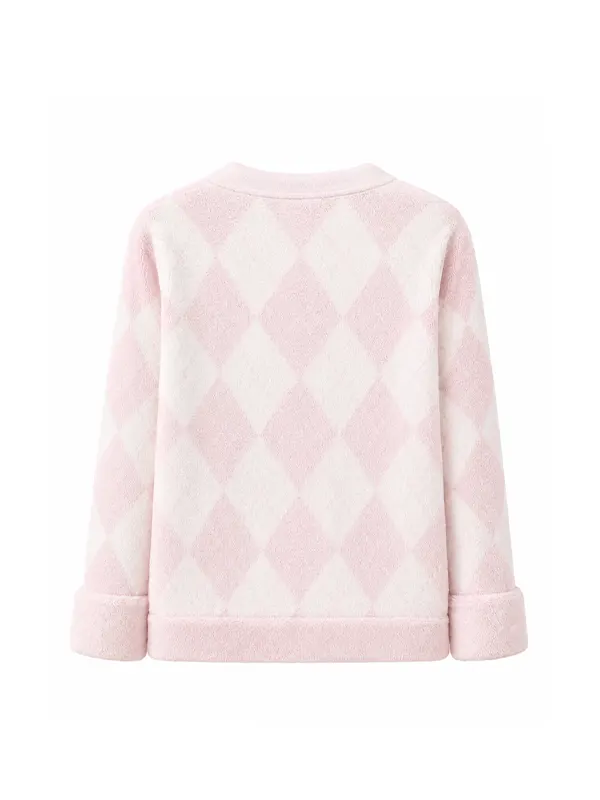 Elle Netflix Lexi Minetree wool cardigan