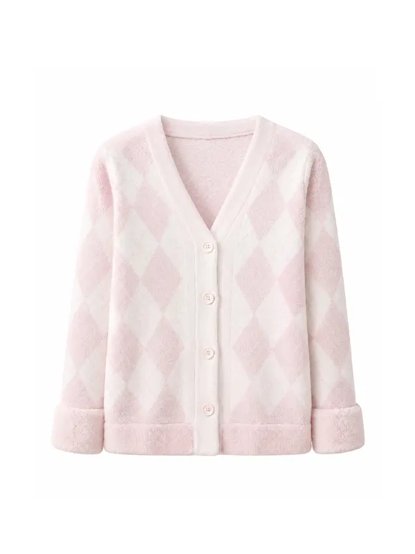 Elle S01 Lexi Minetree Cardigan Pink