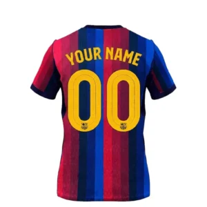 FC Barcelona Custom Personalized Home Jersey 2026