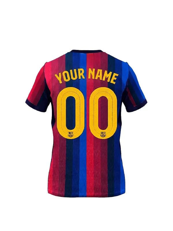 FC Barcelona Custom Personalized Home Jersey 2026