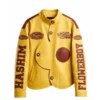 Hasheem Flowerboy leather Jacket