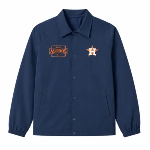 Houston Astros True Navy Coaches Jacket