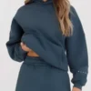 Isabel Oversized Blue Hoodie