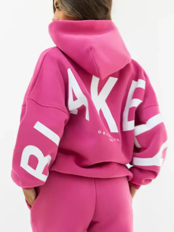 Isabel Oversized Hoodie Pink