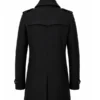 James Bond 007 black trench coat