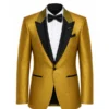 James Bond 007 First Light Gold Tuxedo Jacket - Image 2