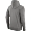Kansas City Chiefs Gray Sideline Property of Performance Pullover Hoodie