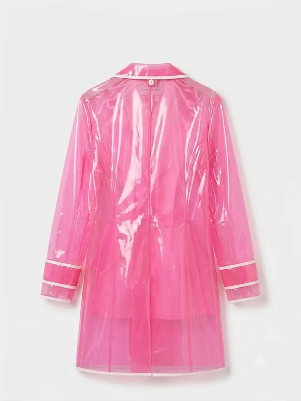 Lexi Minetree TV Series Elle 2026 Elle Woods Pink Transparent Rain Coat