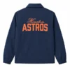 Houston Astros True Navy Coaches Jacket - Image 2