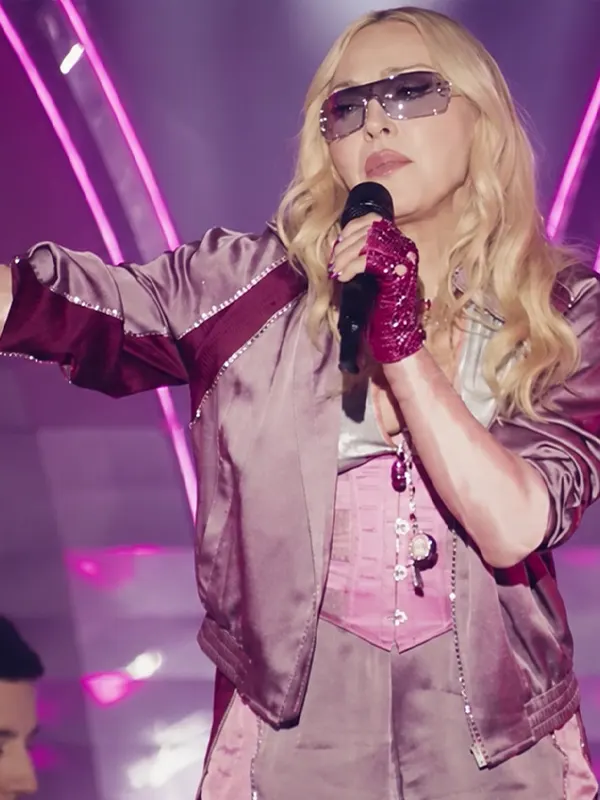 Madonna FIFA 2026 Final jacket Purple