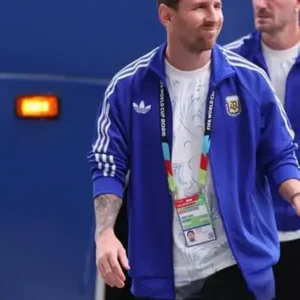 Lionel Messi Blue Argentina track jacket
