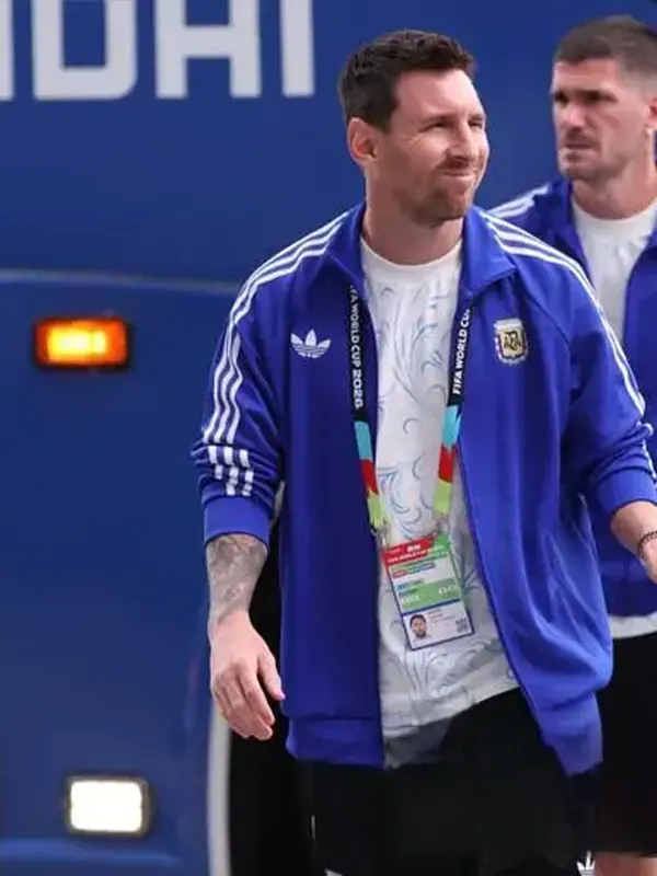 Lionel Messi Blue Argentina track jacket