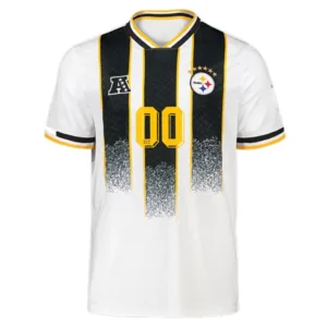 Pittsburgh Steelers Football x Football V-Neck Custom Shirt