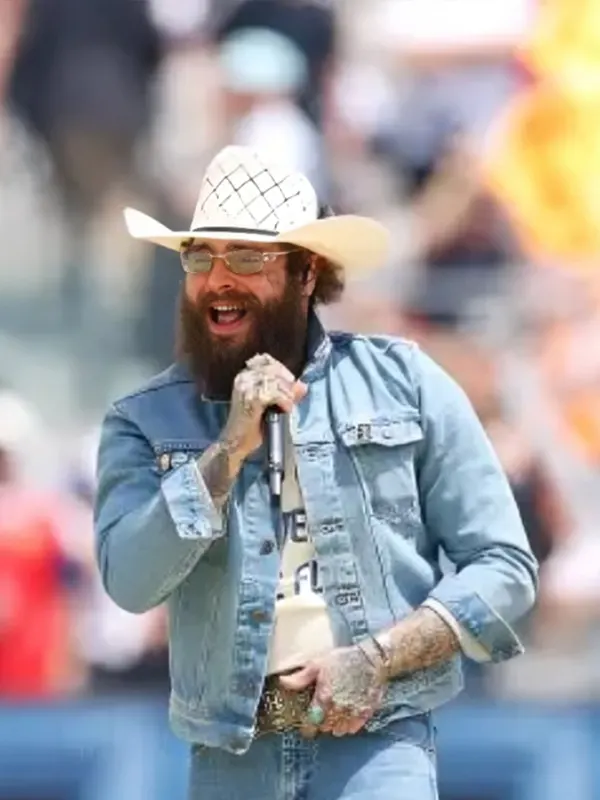 Post Malone World Cup 2026 Finals Denim Jacket