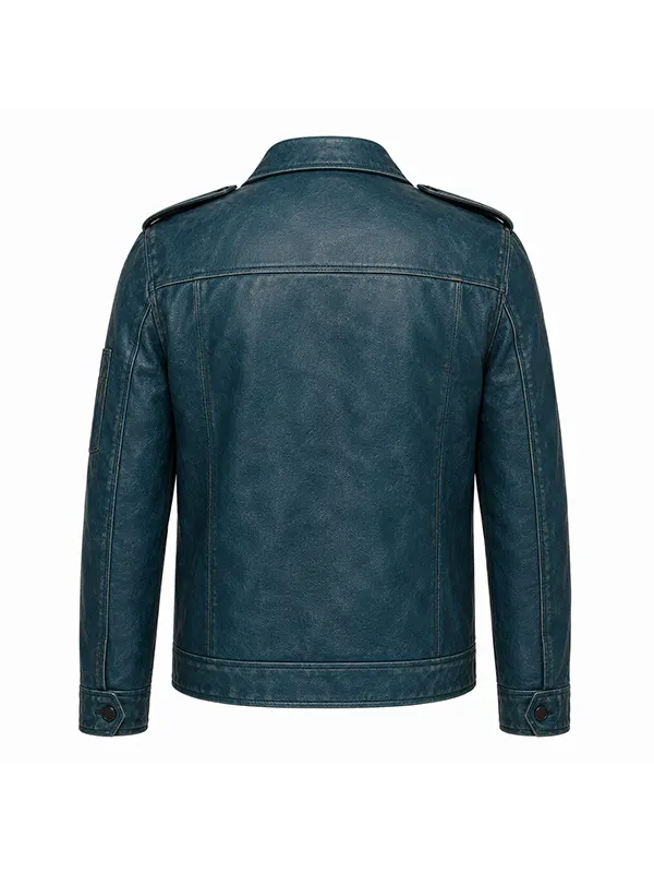 Avengers Doomsday Charles Xavier Leather Jacket - Image 3