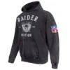 Raider Nation First Team Enzyme Wash Hoodie
