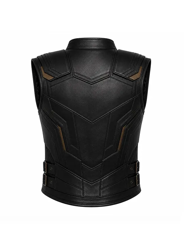 Recreation - Chris Hemsworth Avengers Doomsday 2026 Thor Black Leather Vest