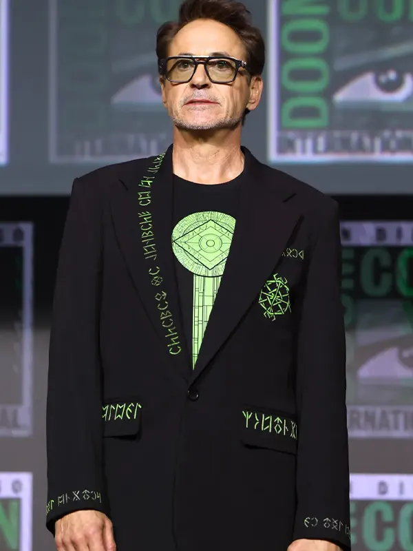 Robert Downey Jr Comic-Con 2026 Black Blazer