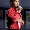 Ryan Gosling Comic-Con 2026 Red Denim Jacket - Image 2