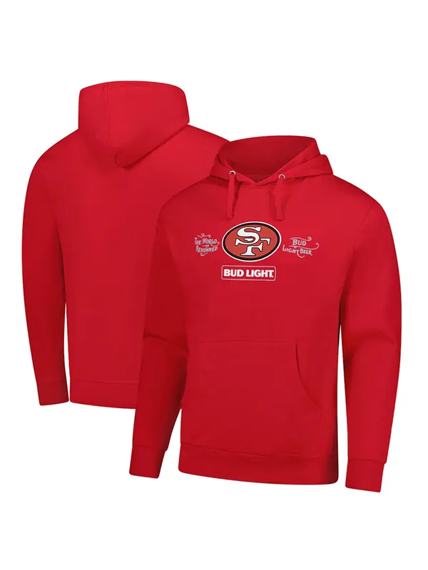 San Francisco 49ers Bud Light hoodie