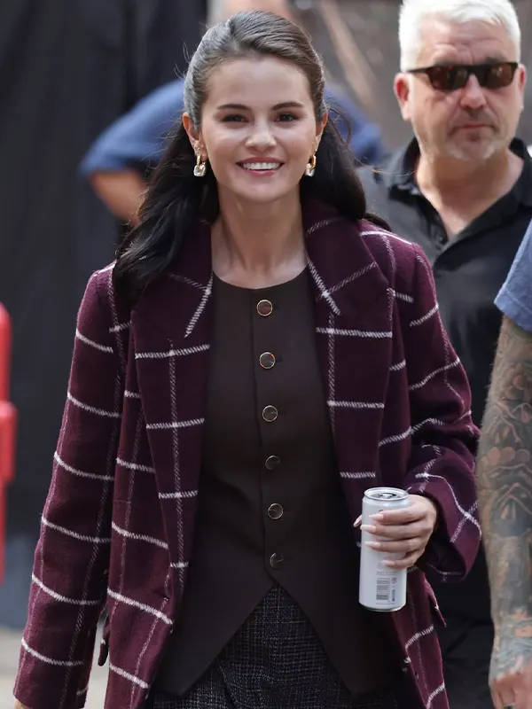 Selena Gomez Only Murders in the Building S06 Long Coat