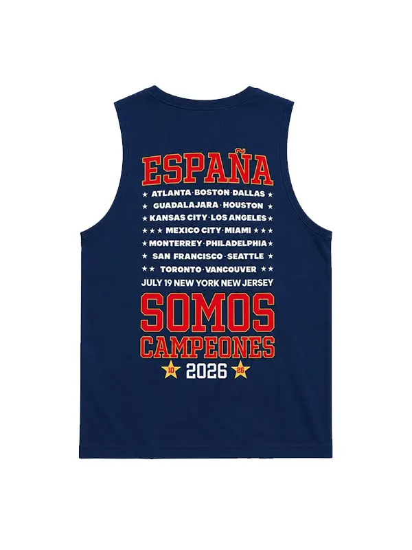 Spain Somos Campeones blue t-shirt
