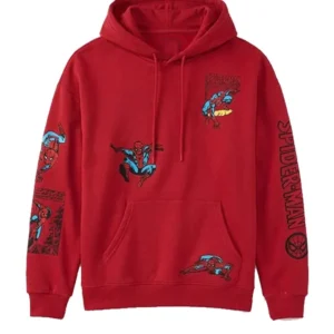 Spider-Man Comic Boxy Hoodie
