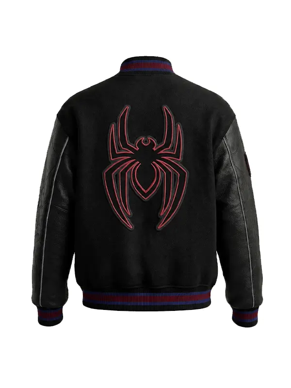 Spider-Man Varsity Bomber Jacket - Image 2