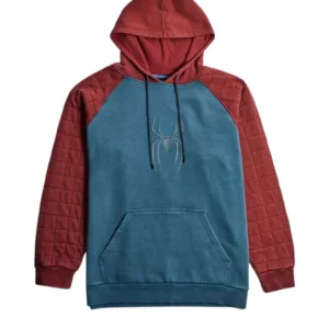 Spider-Man Quilted Sleeve Raglan Hoodie