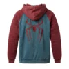 Spider-Man Quilted Sleeve Raglan Hoodie - Image 2