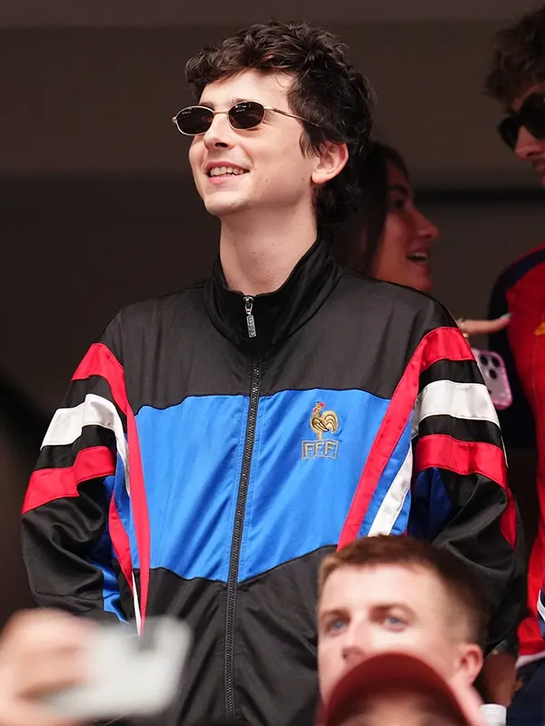 Timothée Chalamet World Cup Semi-Final Vintage France Jacket