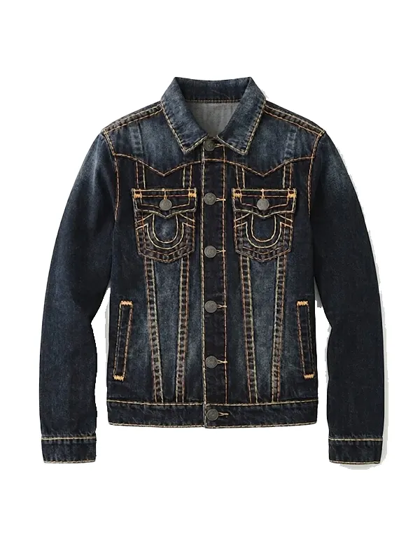 True Religion Denim Trucker Jacket