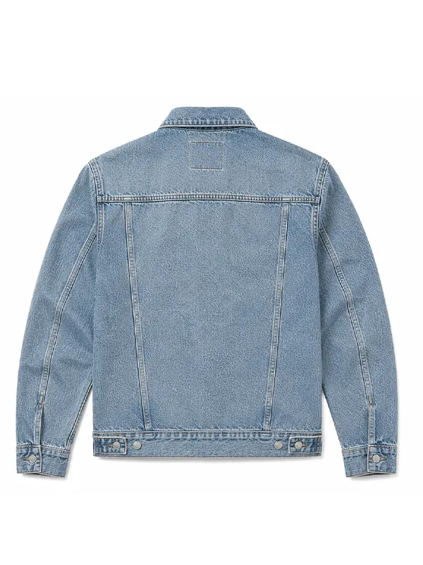 blue denim jacket