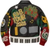 Chris Brown R&B Tour 2026 Leather Bomber Jacket - Image 7