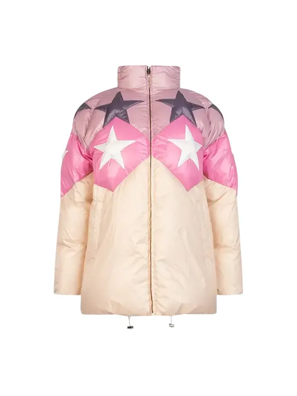 Anthracite 2024 Noémie Schmidt Star Puffer Jacket - Image 2