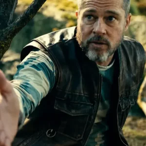 Brad Pitt Heart of the Beast Leather Vest