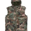 Camo Hooded Vest