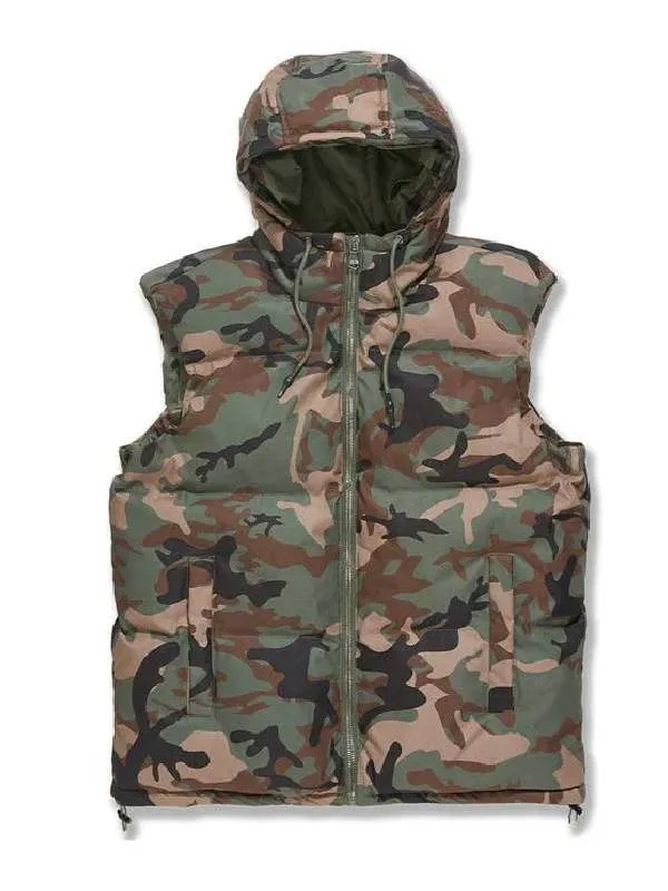 Camo Hooded Vest