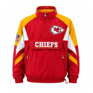 Chiefs Starter Starter Half Zip Jacket